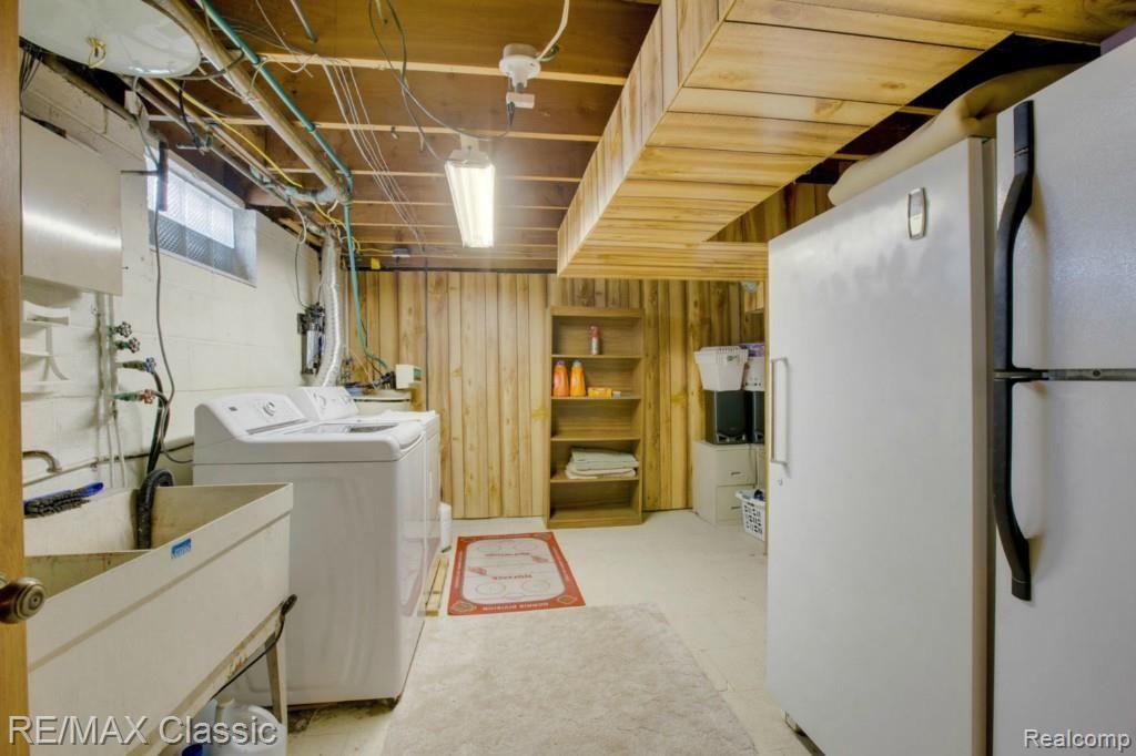 50821 Geddes Road Canton, MI 48188 - Photo 26 of 26 Lower Level Laundry
