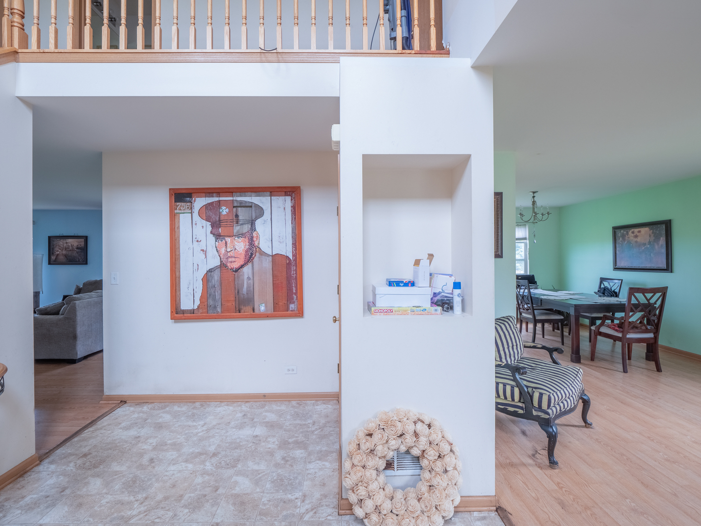 26956 West Hemlock Road Channahon, IL 60410 - Photo 2 of 17 a view of livingroom with furniture and wooden floor