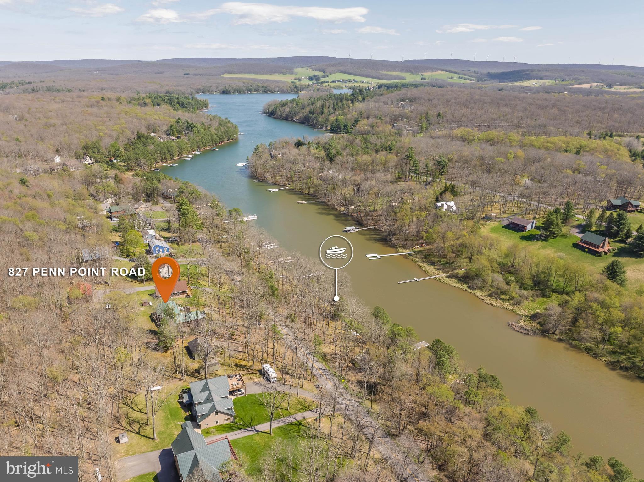 827 Penn Point Road Oakland, MD 21550 - Photo 64 of 64 a view of lake and mountain
