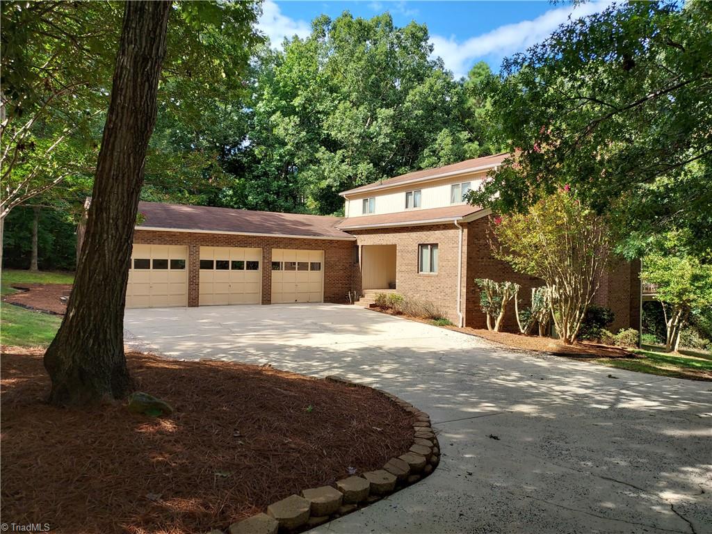 489 Old Camp Road Denton, NC 27239 - Photo 1 of 21 Concrete drive/3-car garage