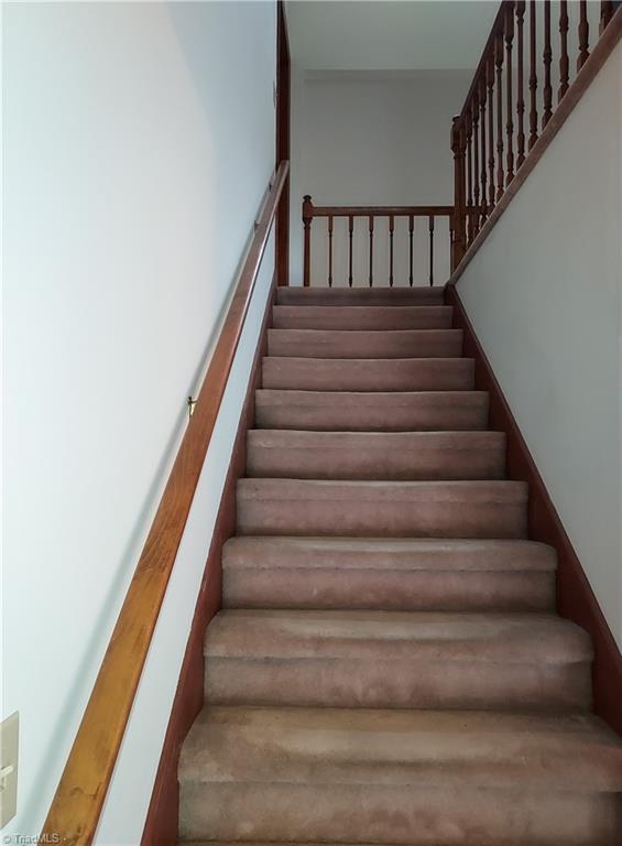 489 Old Camp Road Denton, NC 27239 - Photo 15 of 21 Staircase to upstairs