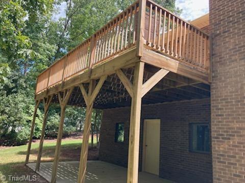 489 Old Camp Road Denton, NC 27239 - Photo 7 of 21 back deck and basement patio