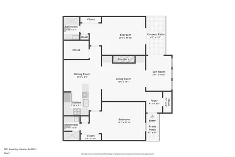 a picture of a floor plan