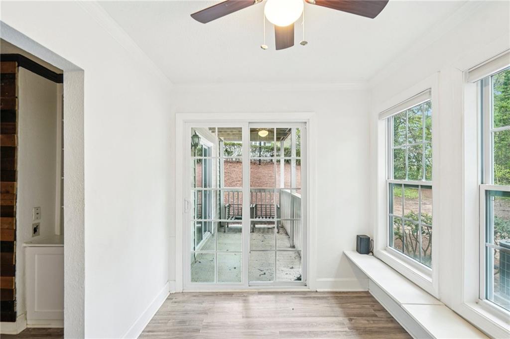 2071 Brian Way Decatur, GA 30033 - Photo 9 of 28 a view of an entryway with wooden floor and a rug