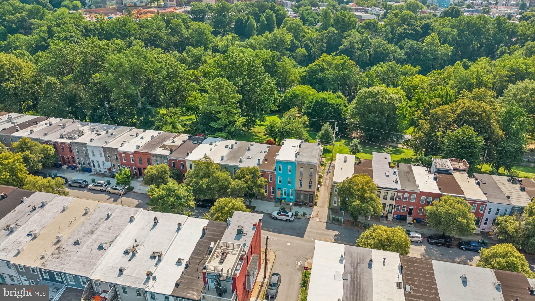 3005 Keswick Road Baltimore, MD 21211 - Photo 40 of 46 Rowhome setting beside expansive parkland