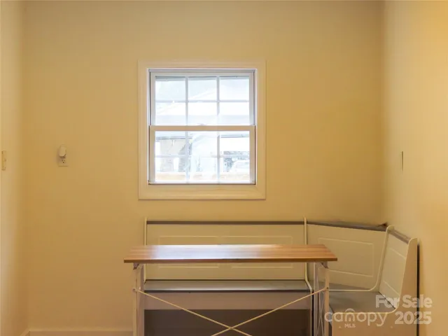 a close up of a door