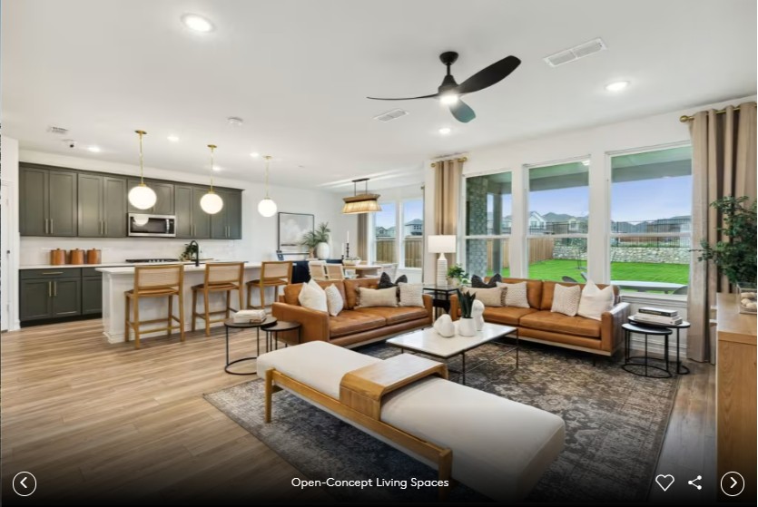 5905 Kalb Road Pflugerville, TX 78660 - Photo 3 of 7 Interior photos- Photo of Pulte model home with same floor plan, not of actual home listed.