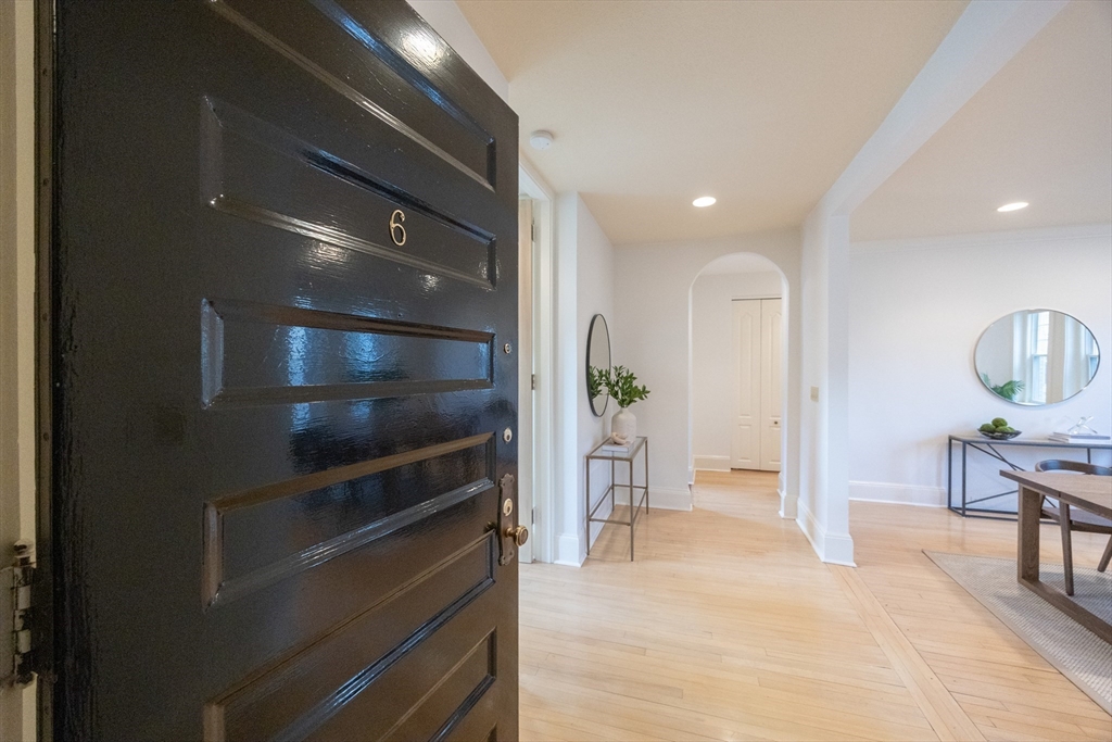 58 Dwight Street, Unit 6 Brookline, MA 02446 - Photo 1 of 21 a view of kitchen with furniture and refrigerator