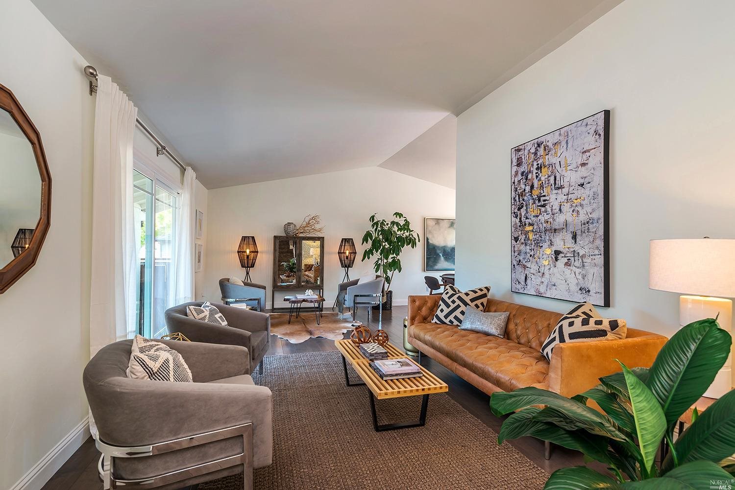 1656 Chapman Way Santa Rosa, CA 95403 - Photo 1 of 1 a living room with furniture and a large window
