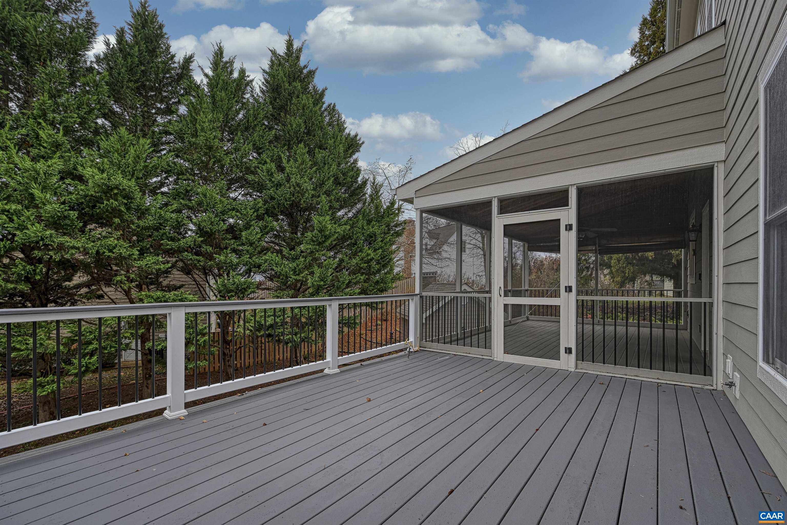 4885 Mechums River Road Charlottesville, VA 22901 - Photo 61 of 72 a view of a balcony with wooden floor