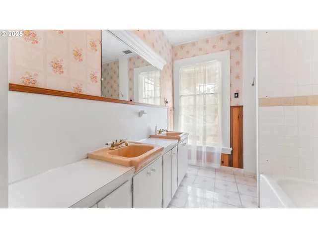 a bathroom with a sink and a bathtub