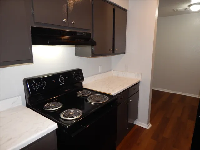 a close view of a sink and a stove