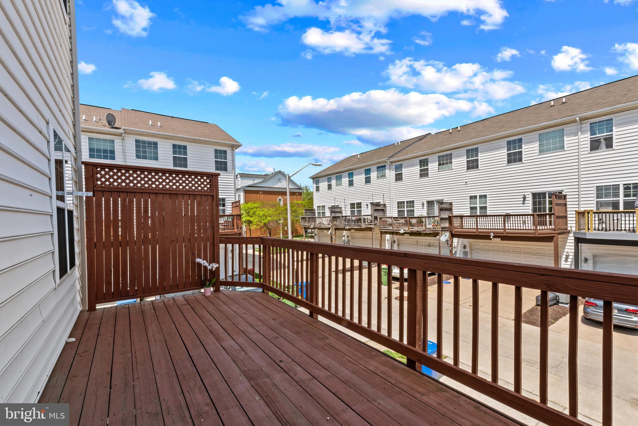 830 Ryan Street Baltimore, MD 21230 - Photo 23 of 24 a view of a balcony with wooden floor