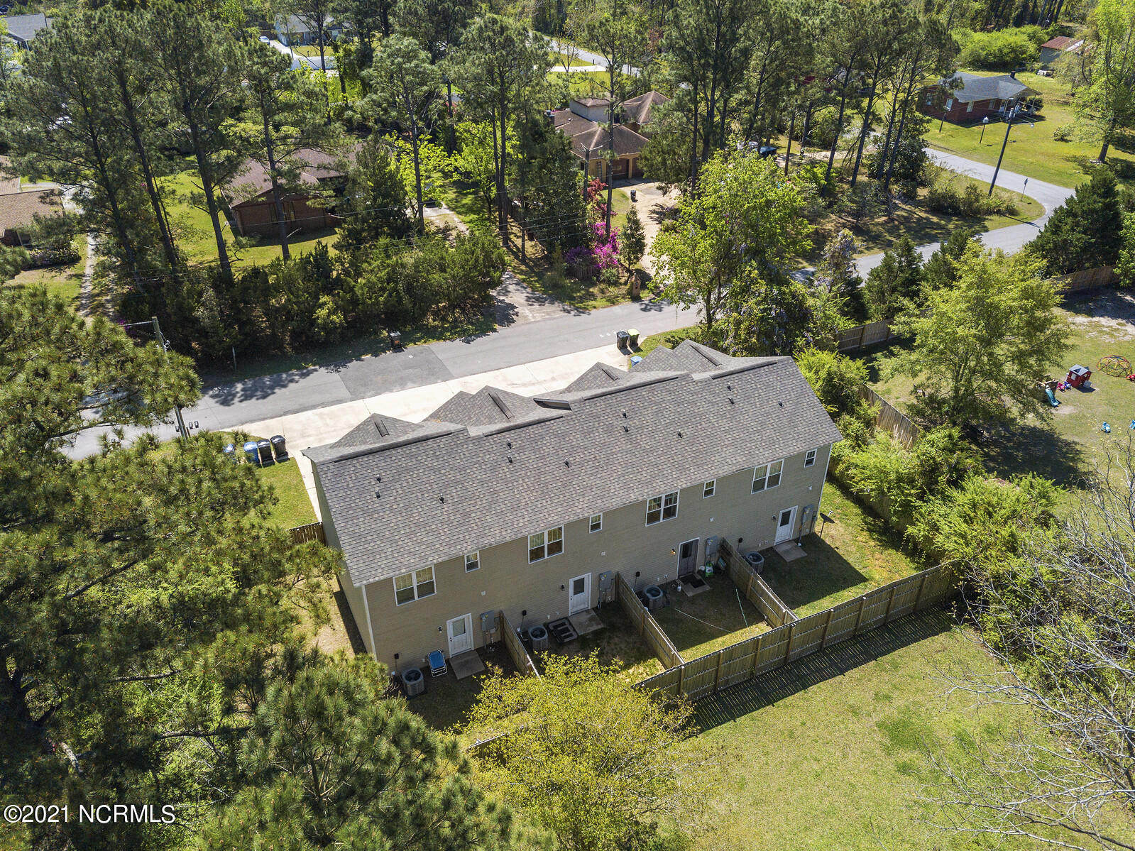 511 North Green Street Holly Ridge, NC 28445 - Photo 23 of 29 Drone Aerial