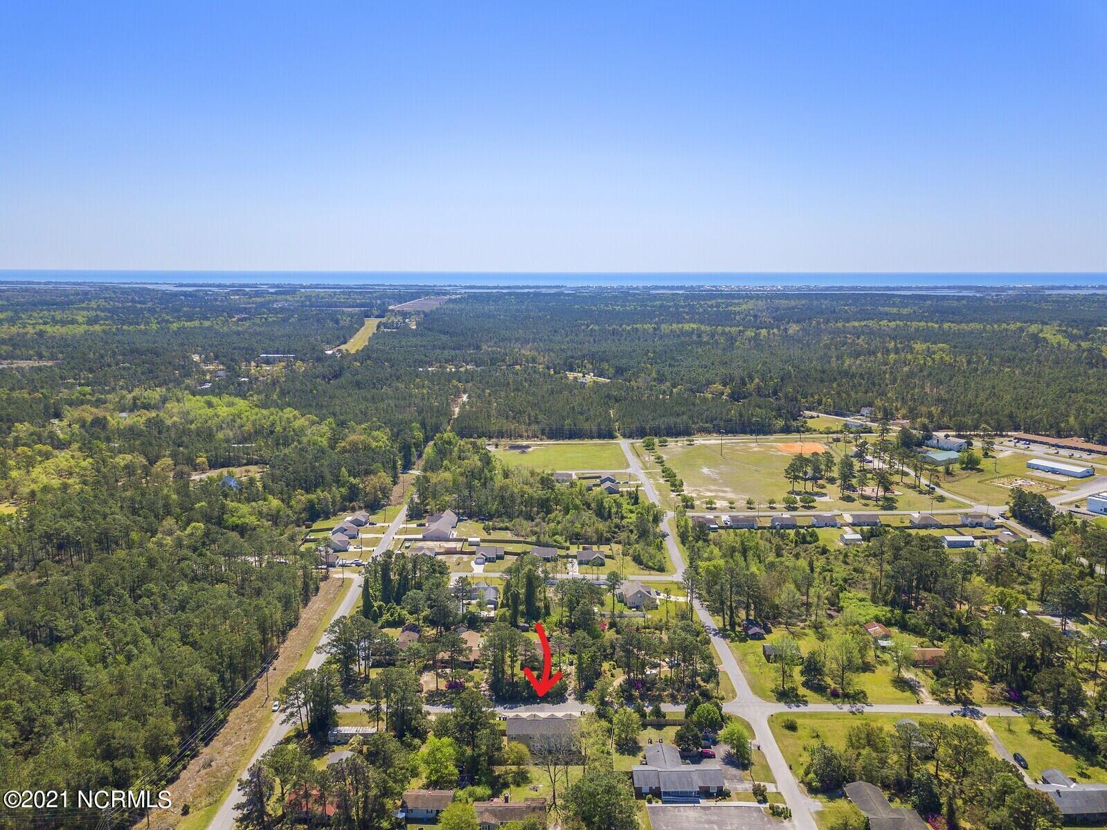 511 North Green Street Holly Ridge, NC 28445 - Photo 27 of 29 Drone Aerial