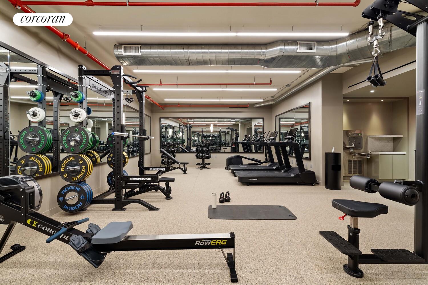 181 MacDougal Street, Unit 4A Manhattan, NY 10011 - Photo 15 of 17 a view of a room with gym equipment