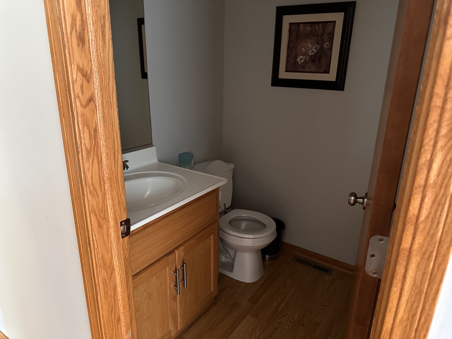 26358 South Evergreen Lane Channahon, IL 60410 - Photo 18 of 28 a bathroom with a toilet and a sink
