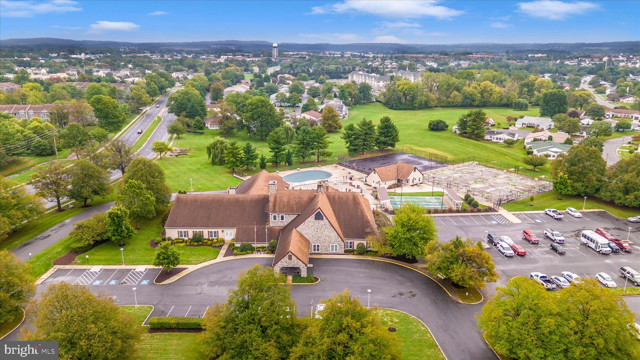 5738 Box Elder Court Frederick, MD 21703 - Photo 41 of 50 an aerial view of residential houses with outdoor space and trees