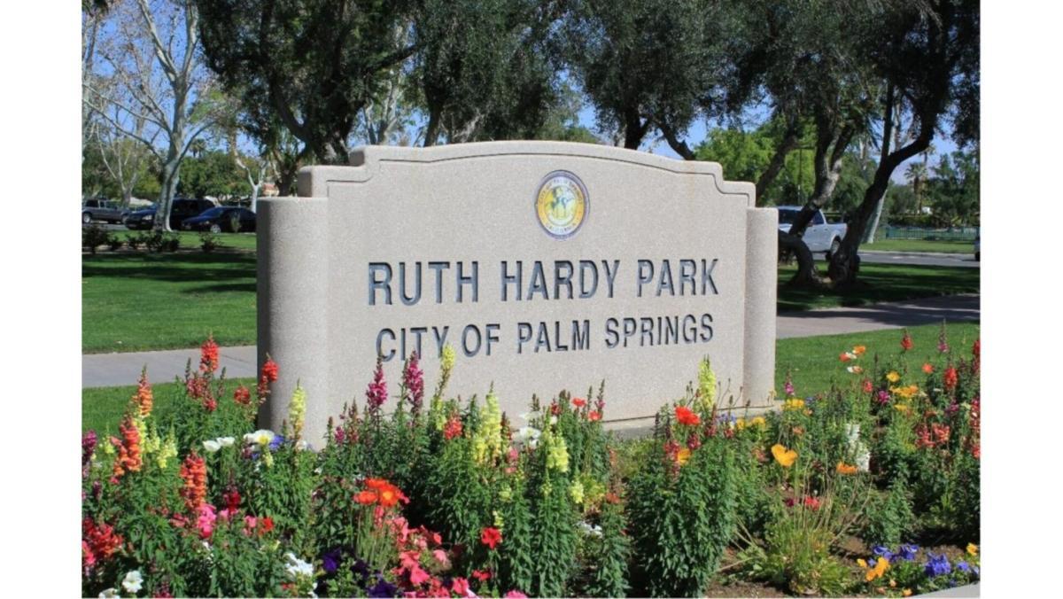 1037 Tamarisk Road Palm Springs, CA 92262 - Photo 31 of 31 a sign on the side of the road