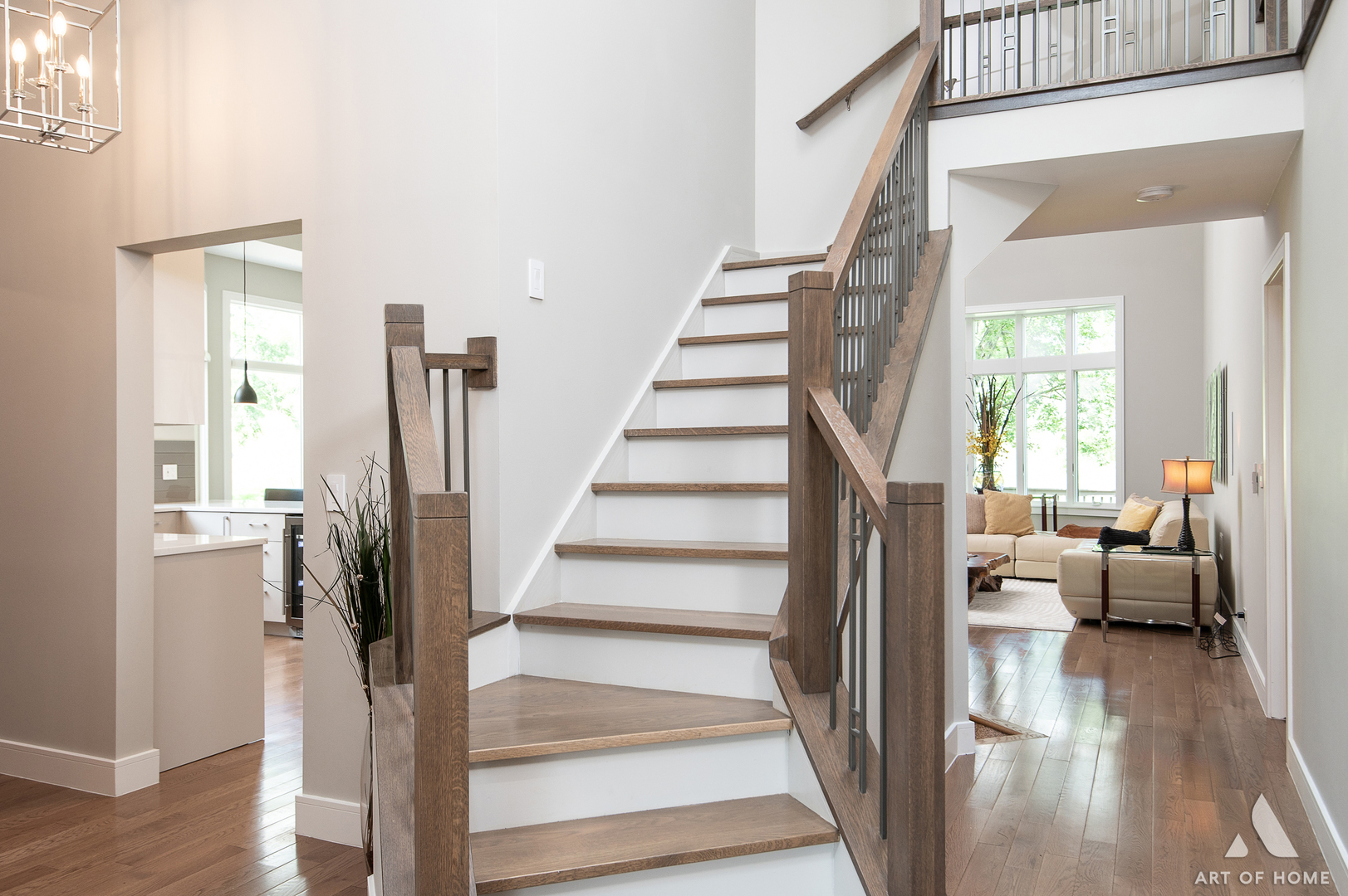 10646 Golf Road Orland Park, IL 60462 - Photo 24 of 55 a view of entryway and hall with wooden floor