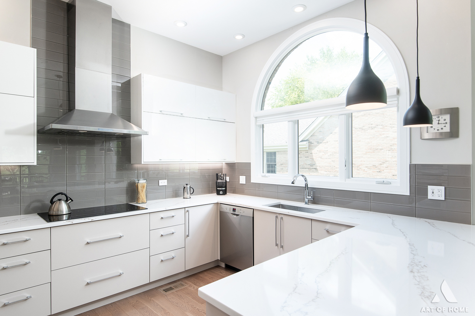10646 Golf Road Orland Park, IL 60462 - Photo 7 of 55 a kitchen with a sink window and cabinets