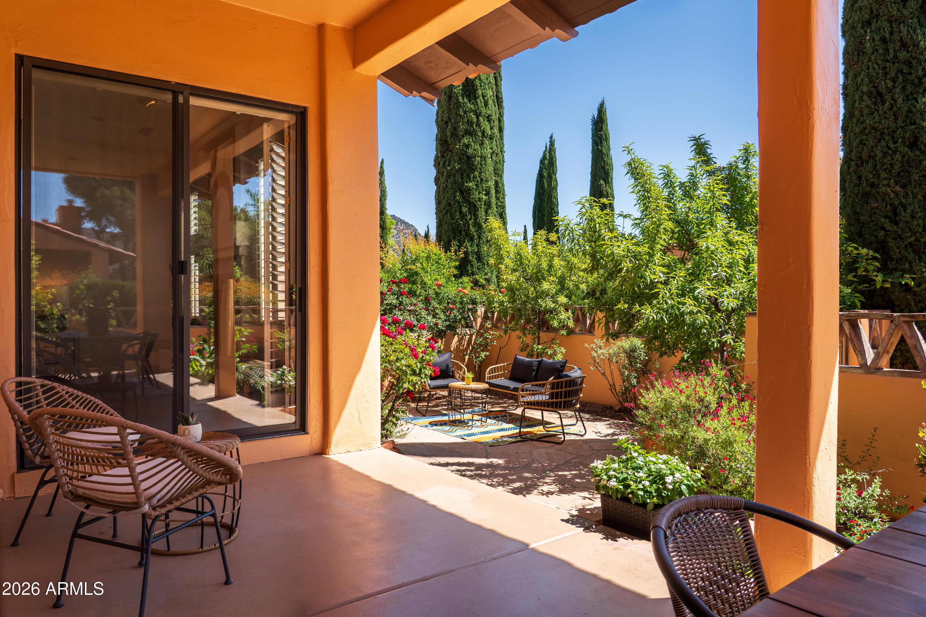 39 Rim Trail Circle Sedona, AZ 86351 - Photo 19 of 41 COVERED REAR PATIO