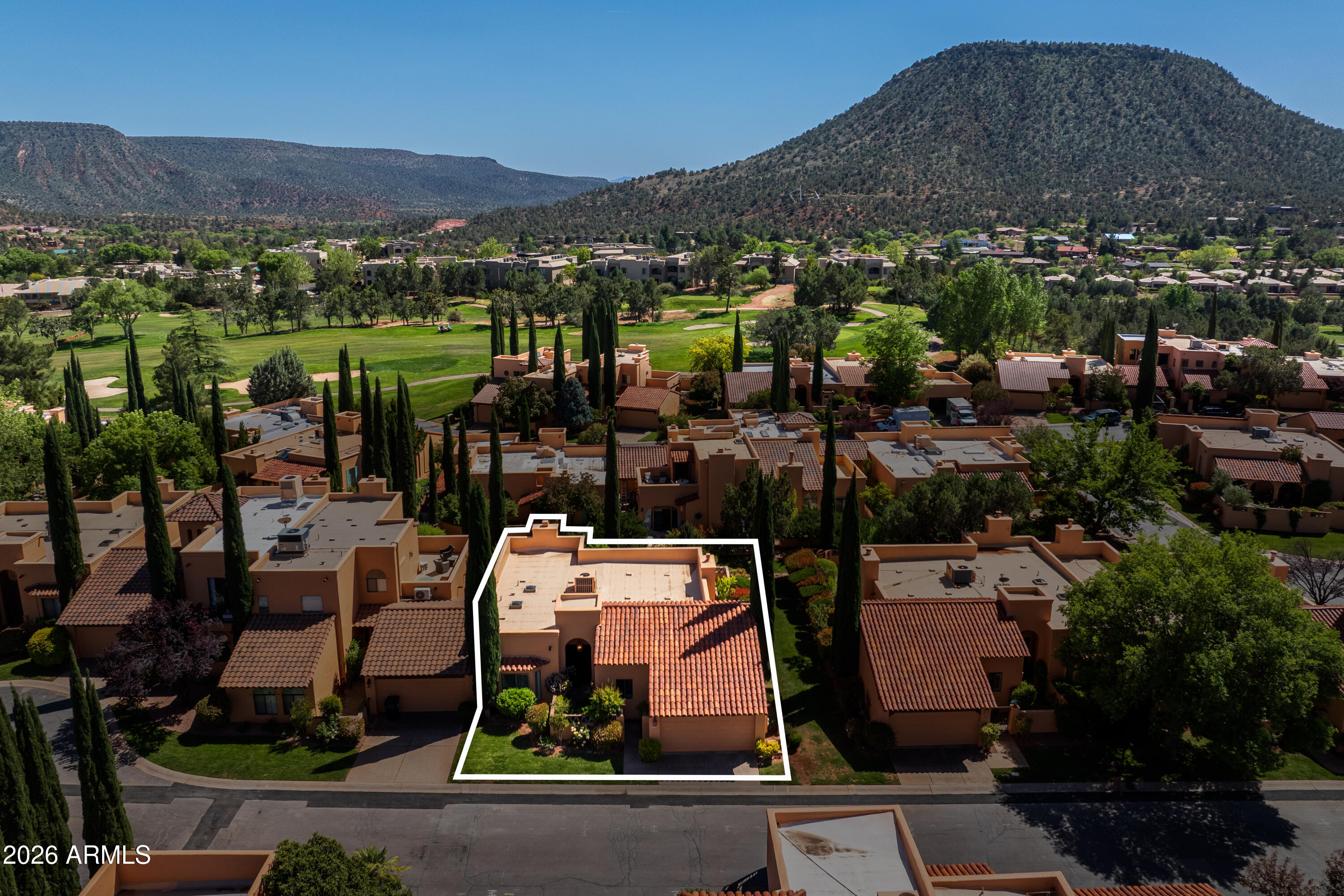 39 Rim Trail Circle Sedona, AZ 86351 - Photo 33 of 41 AERIAL