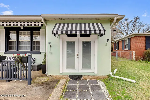 front view of a house with a porch
