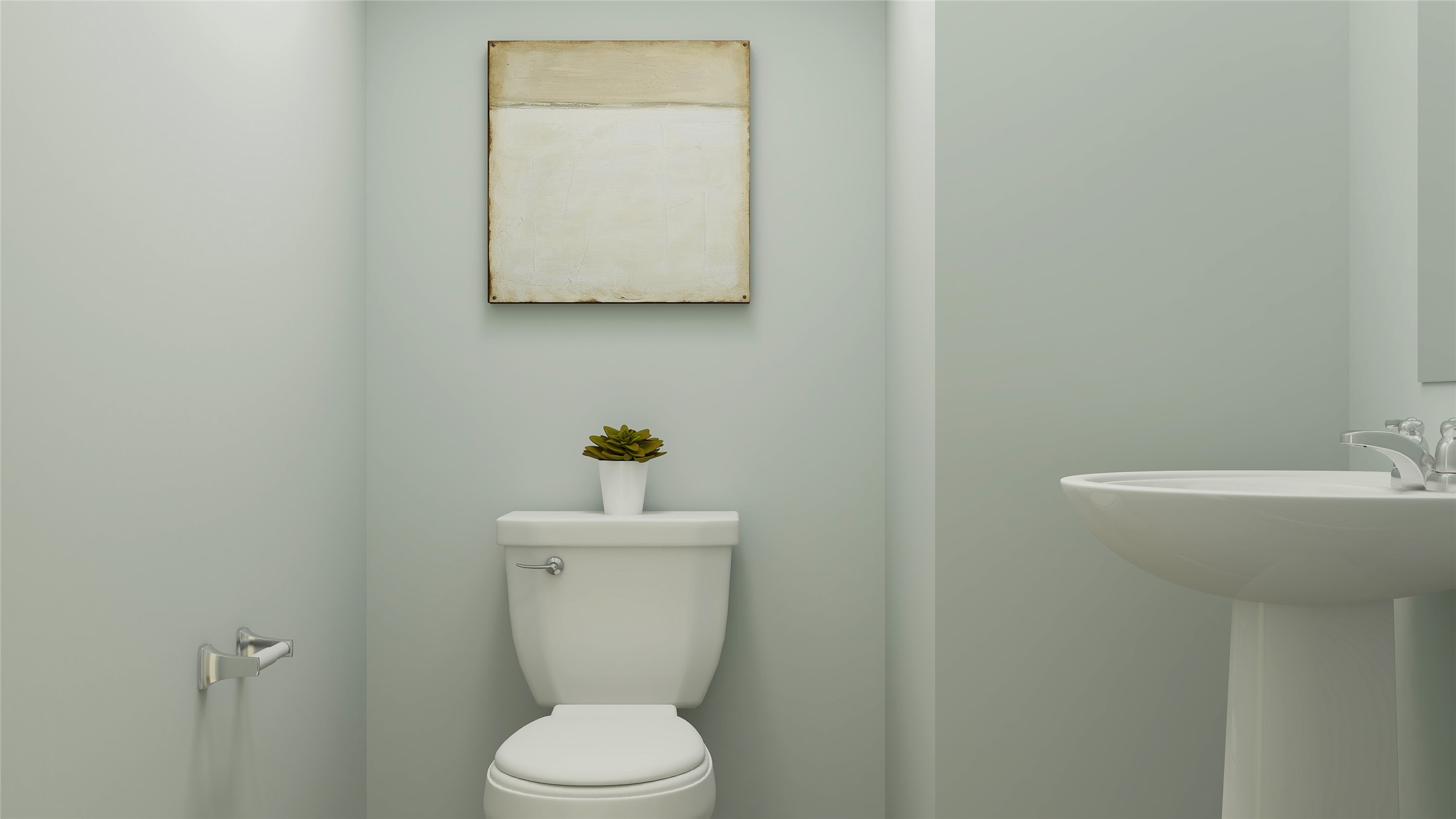 17917 Nashville Warbler Road Pflugerville, TX 78660 - Photo 22 of 24 a white toilet sitting next to a bathroom sink