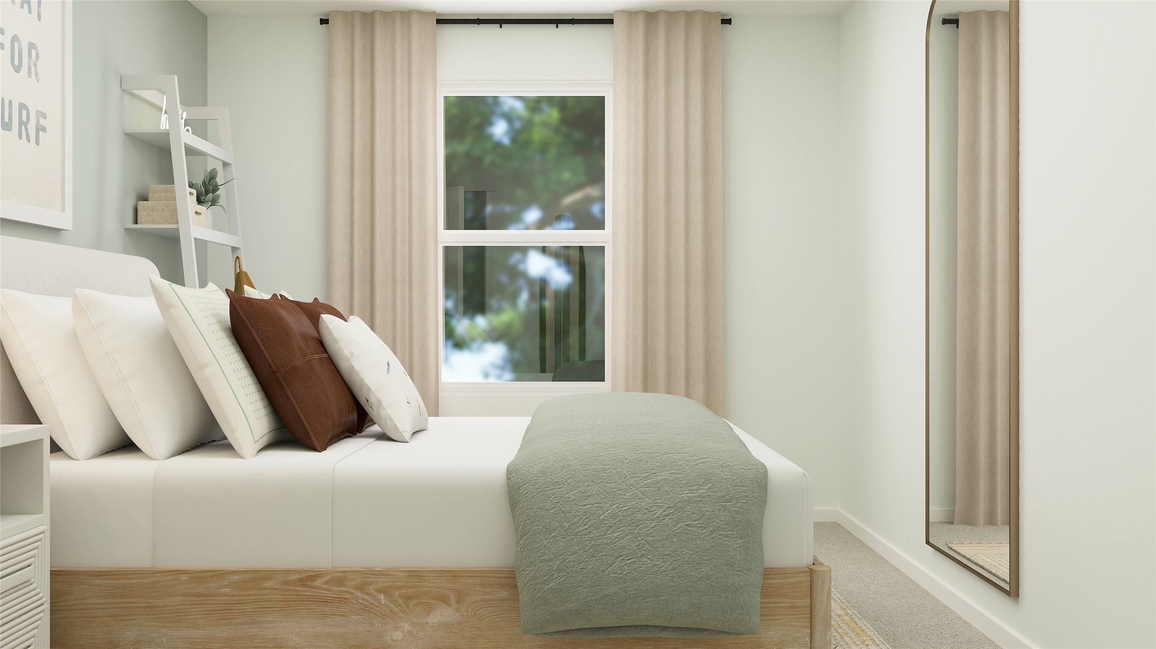 17917 Nashville Warbler Road Pflugerville, TX 78660 - Photo 6 of 24 a bedroom with a bed and window