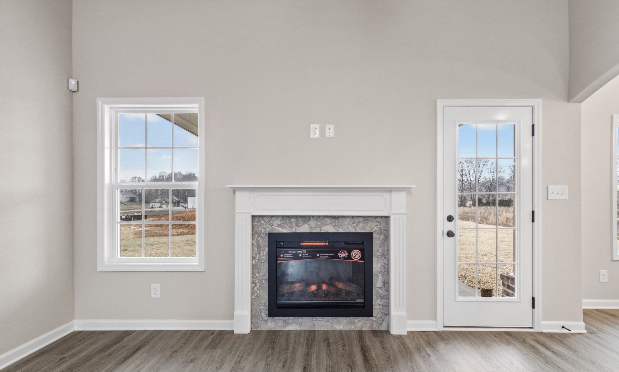 1173 Juniper Pass Clarksville, TN 37043 - Photo 11 of 51 a living room with furniture and a fireplace