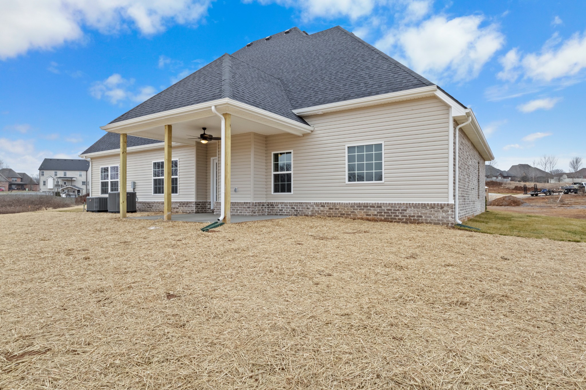 1173 Juniper Pass Clarksville, TN 37043 - Photo 46 of 51 a view of a house with a yard