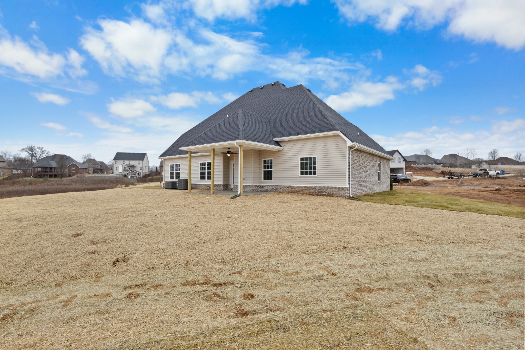 1173 Juniper Pass Clarksville, TN 37043 - Photo 47 of 51 a view of a house with a yard