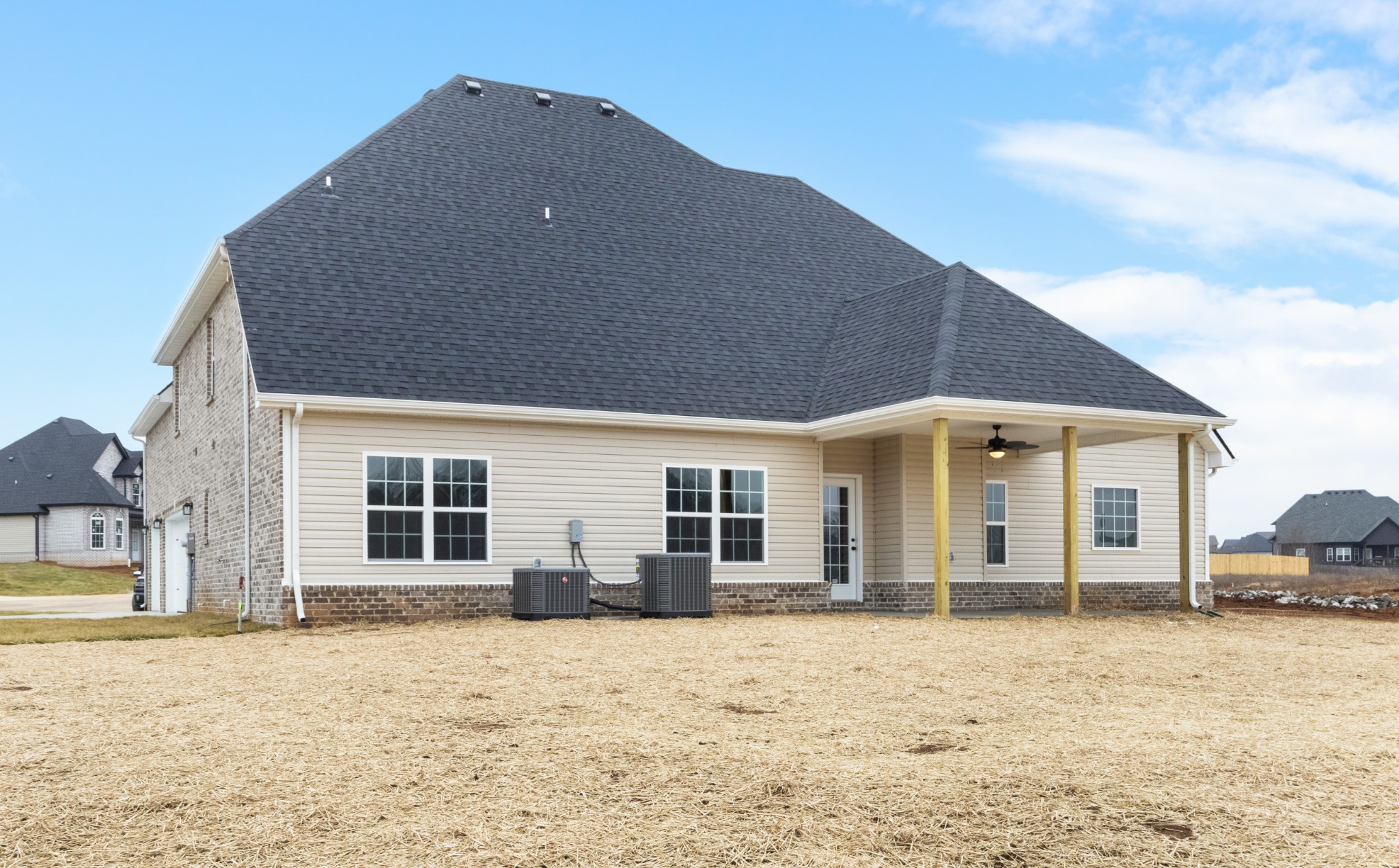1173 Juniper Pass Clarksville, TN 37043 - Photo 50 of 51 a front view of a house with a yard