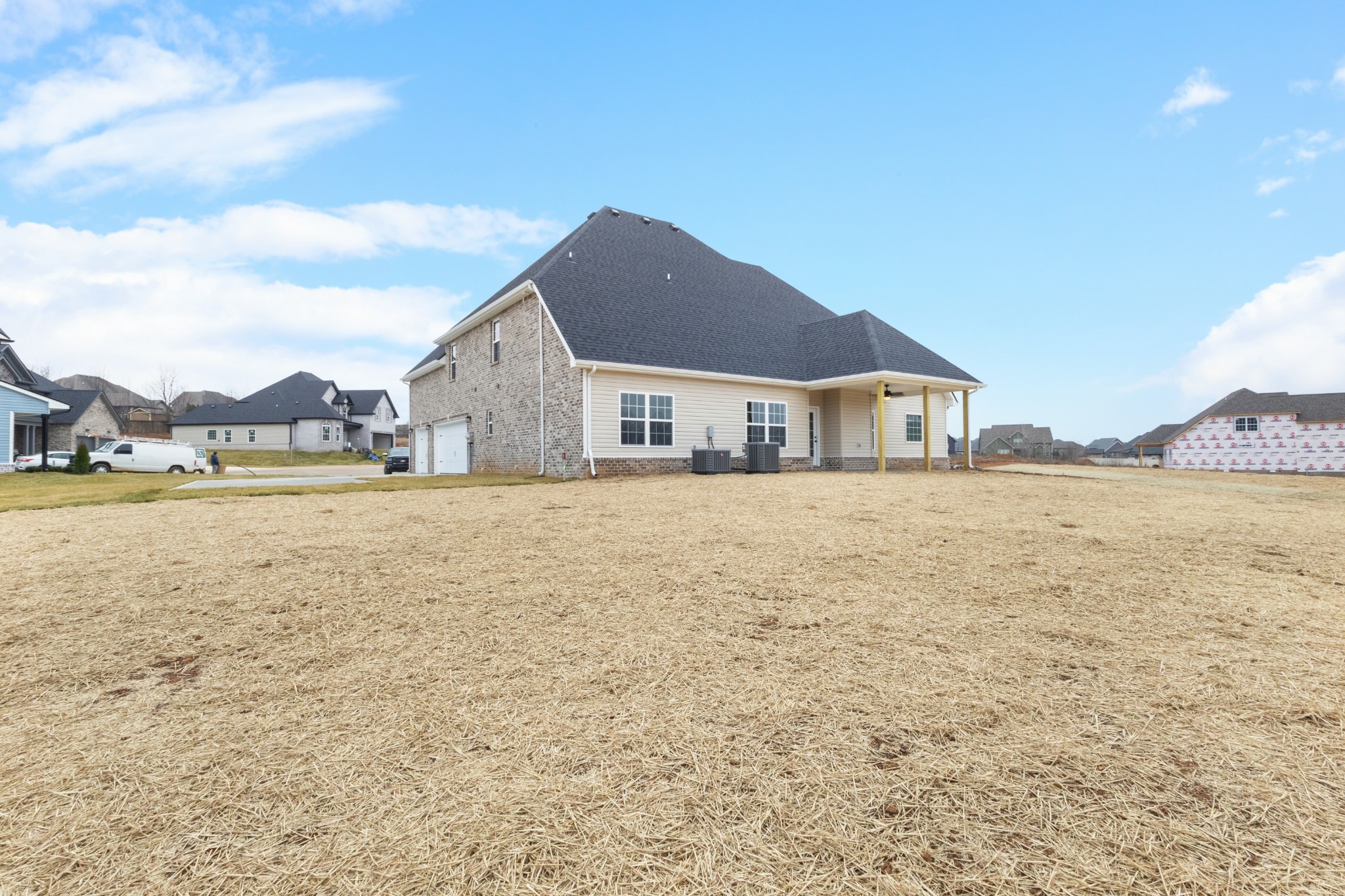 1173 Juniper Pass Clarksville, TN 37043 - Photo 51 of 51 a view of house with yard and ocean view