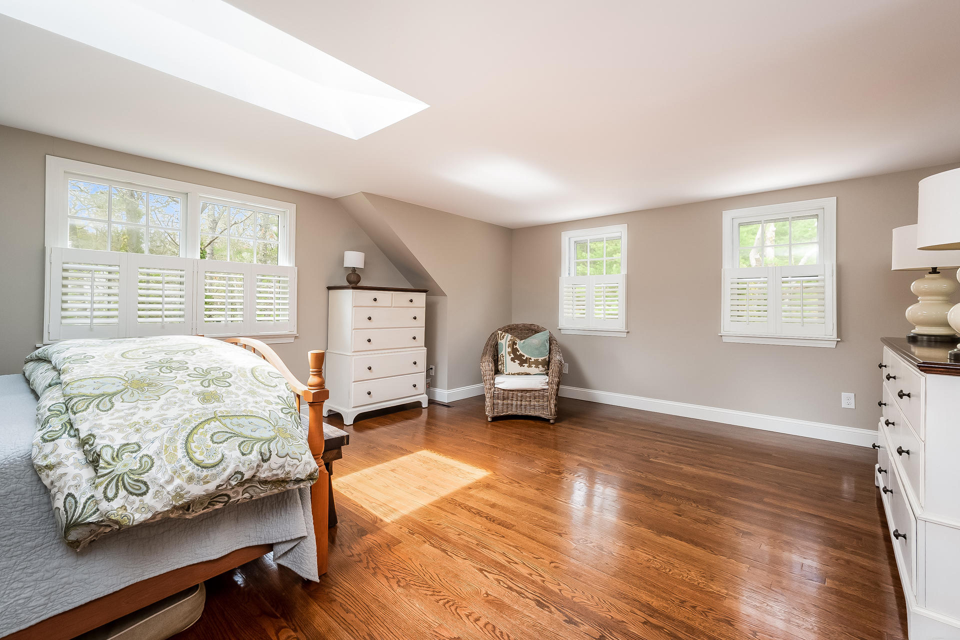 44 Cedarwood Road Cotuit, MA 02635 - Photo 11 of 19 a bedroom with furniture and a window