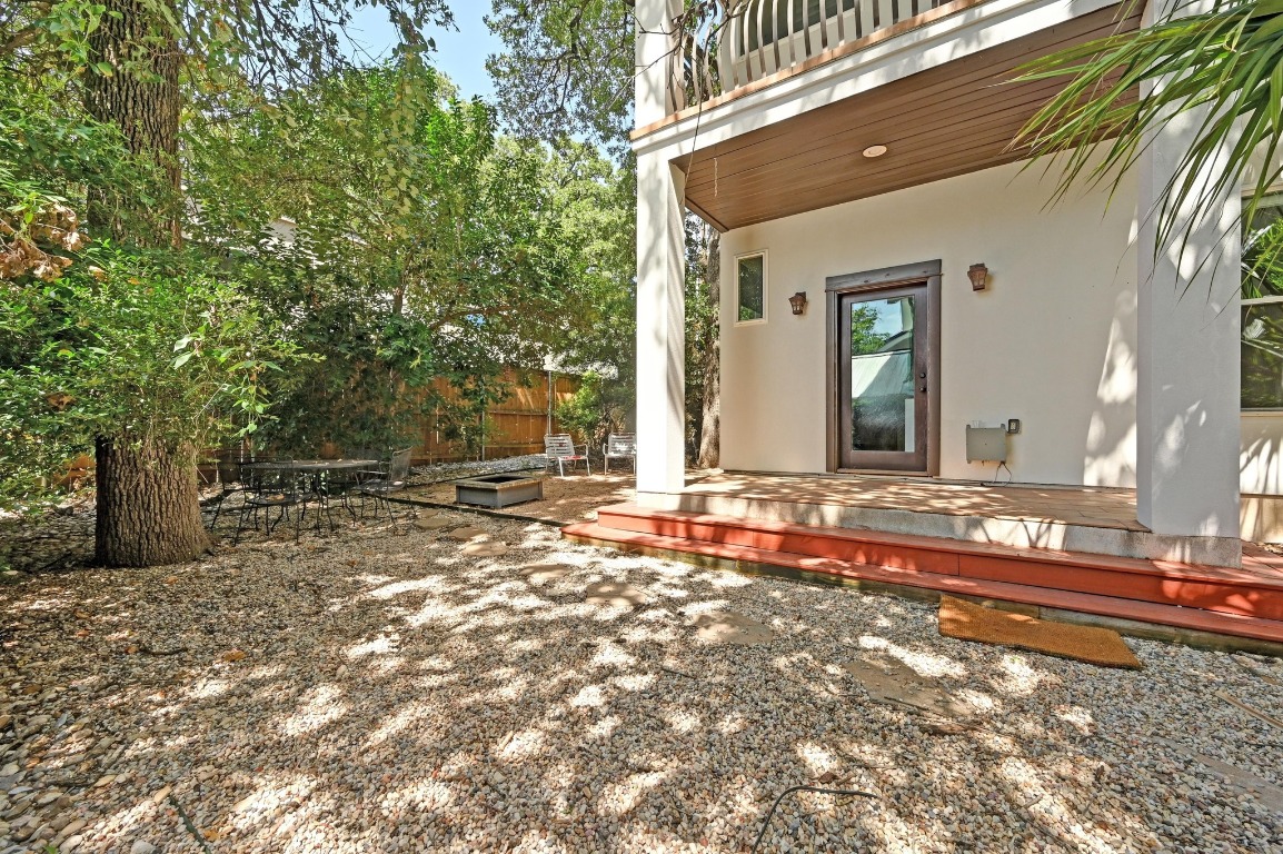 2705 Bonnie Road, Unit A Austin, TX 78703 - Photo 17 of 18 a view of a house with a yard