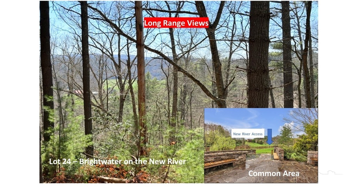 Lot 24 New Riv Overlook West Jefferson, NC 28694 - Photo 1 of 12 a view of a yard with an outdoor space