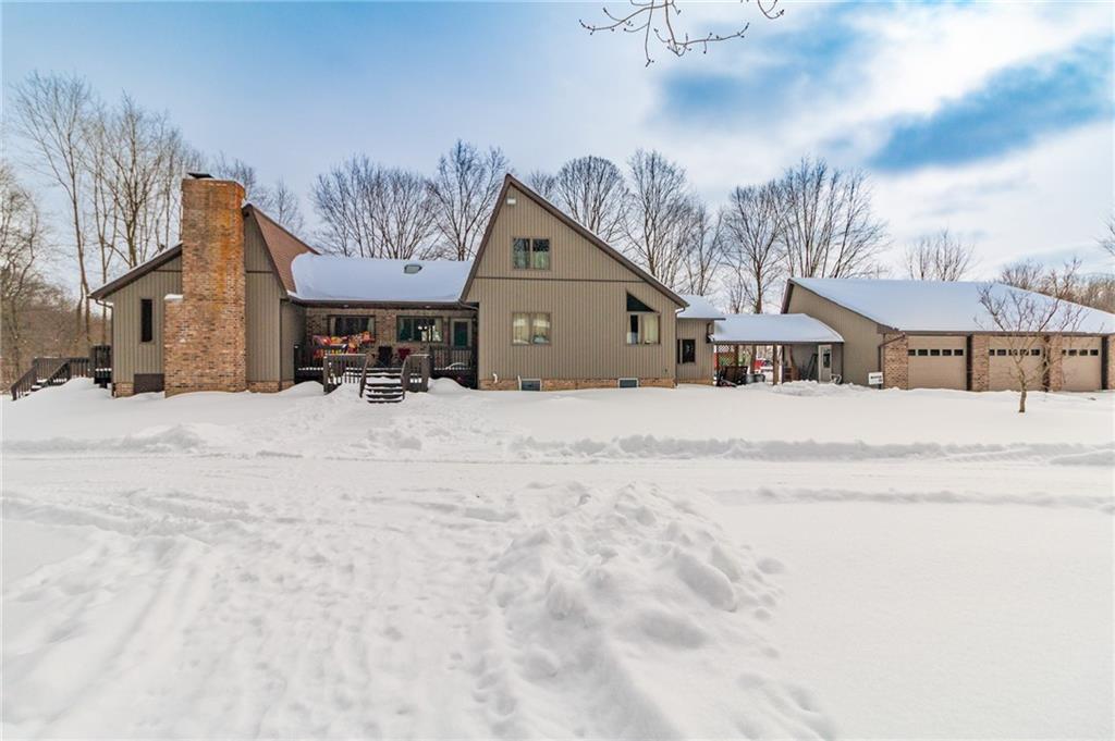 a house with a outdoor space