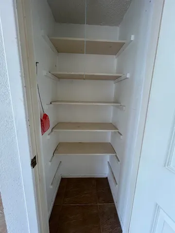a view of walk in closet