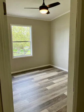 a view of empty room with window