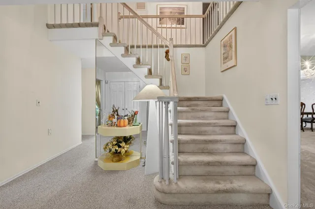 a view of entryway and hall