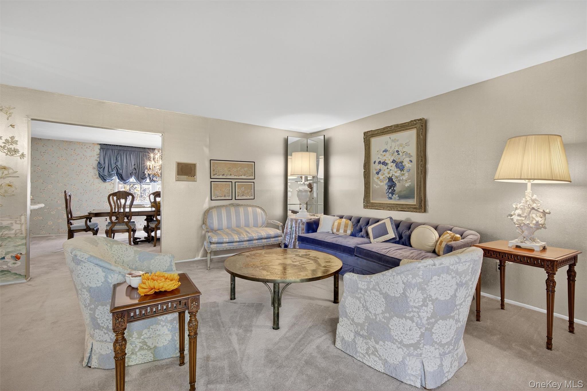 27 Orchard Hill Road Katonah, NY 10536 - Photo 6 of 38 a living room with furniture and a table