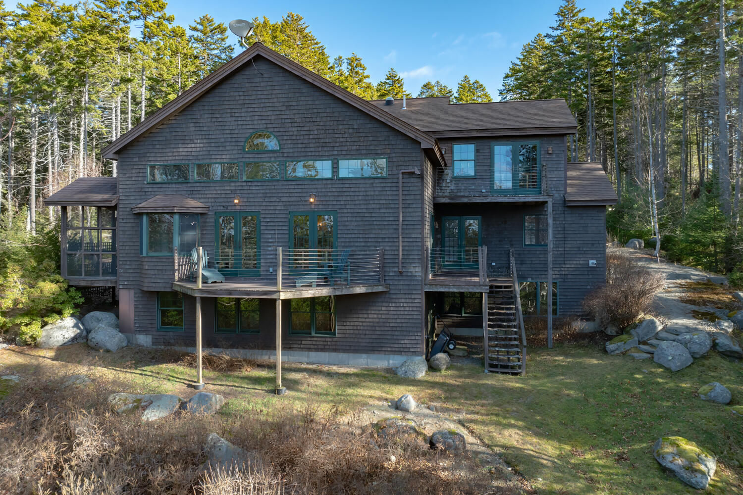 1700 Tremont Road Seal Cove, ME 04674 - Photo 80 of 86 EXT. REAR FACADE (2)