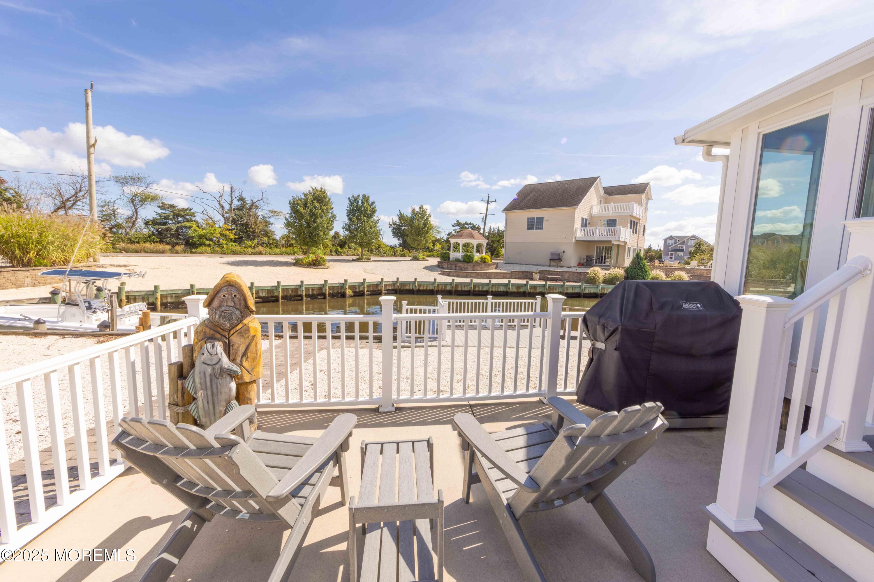 5 Hunter Drive Little Egg Harbor, NJ 08087 - Photo 11 of 76 a view of a balcony with outdoor seating