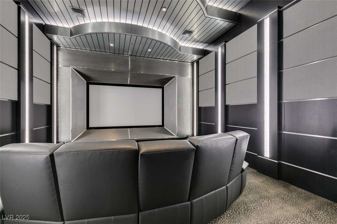 4 Awbrey Court Henderson, NV 89052 - Photo 15 of 72 View of carpeted cinema