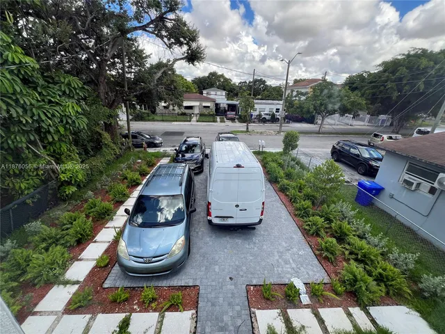 a car parked on the side of the road