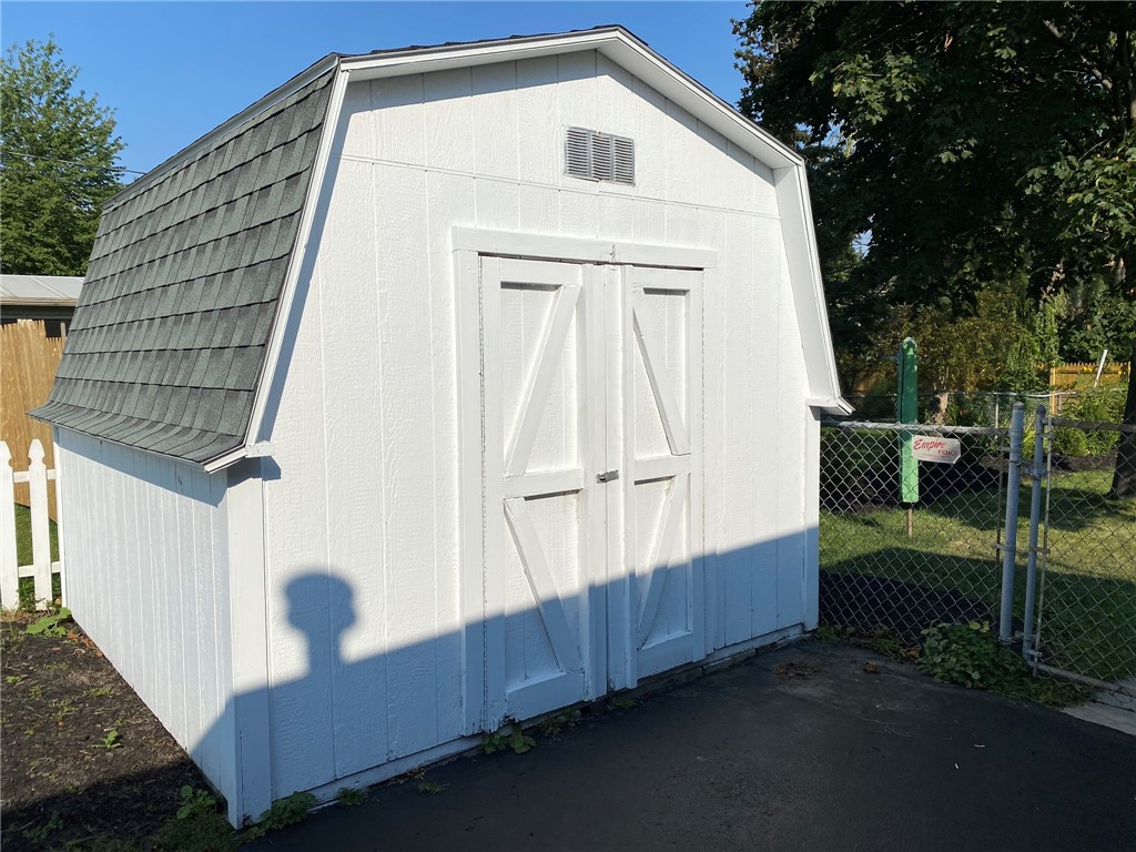 1560 Westfall Road Brighton, NY 14618 - Photo 39 of 40 Storage shed for all your gardening supplies and a