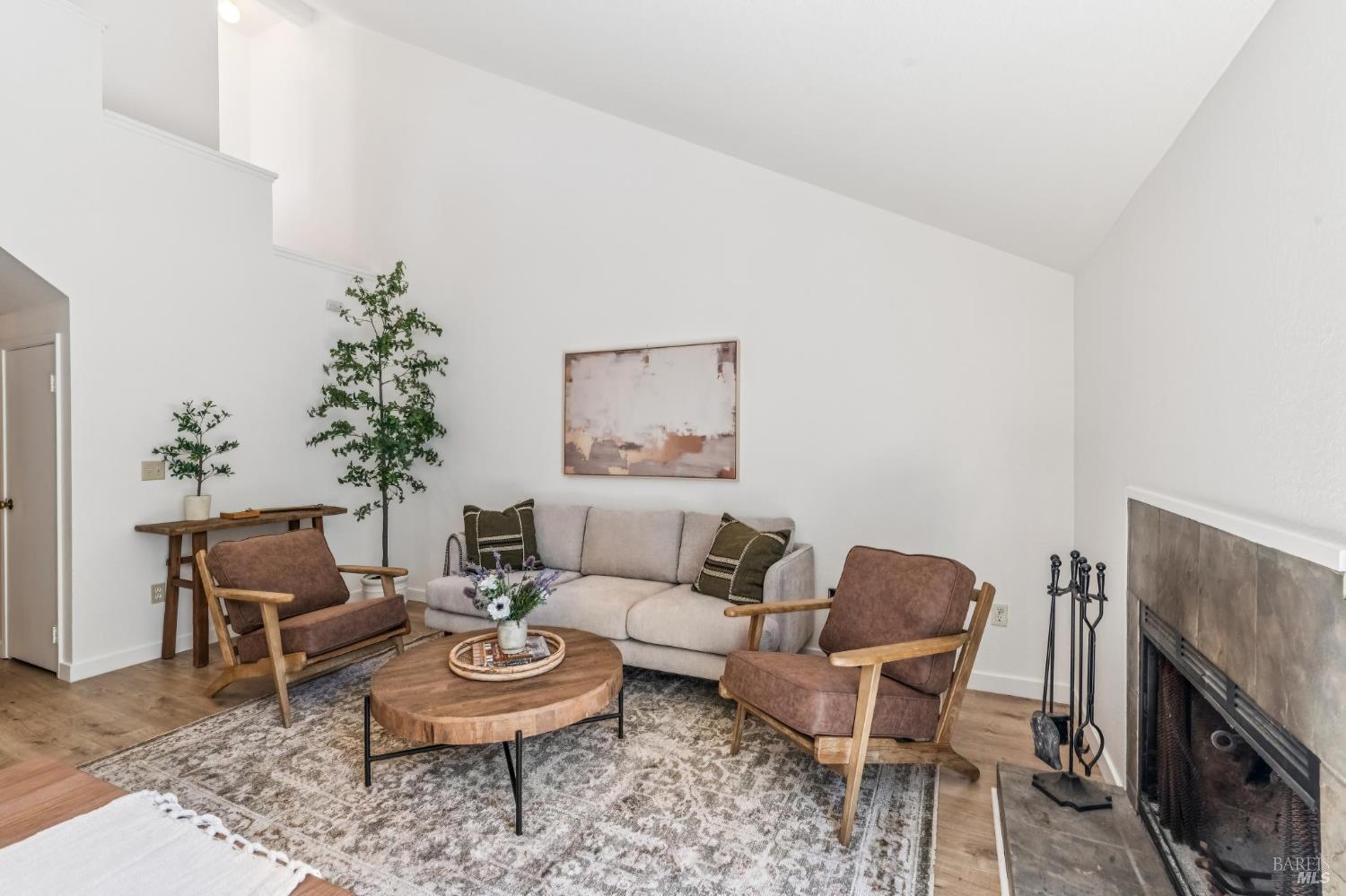 230 Courtyards East Windsor, CA 95492 - Photo 1 of 22 a living room with furniture and a fireplace