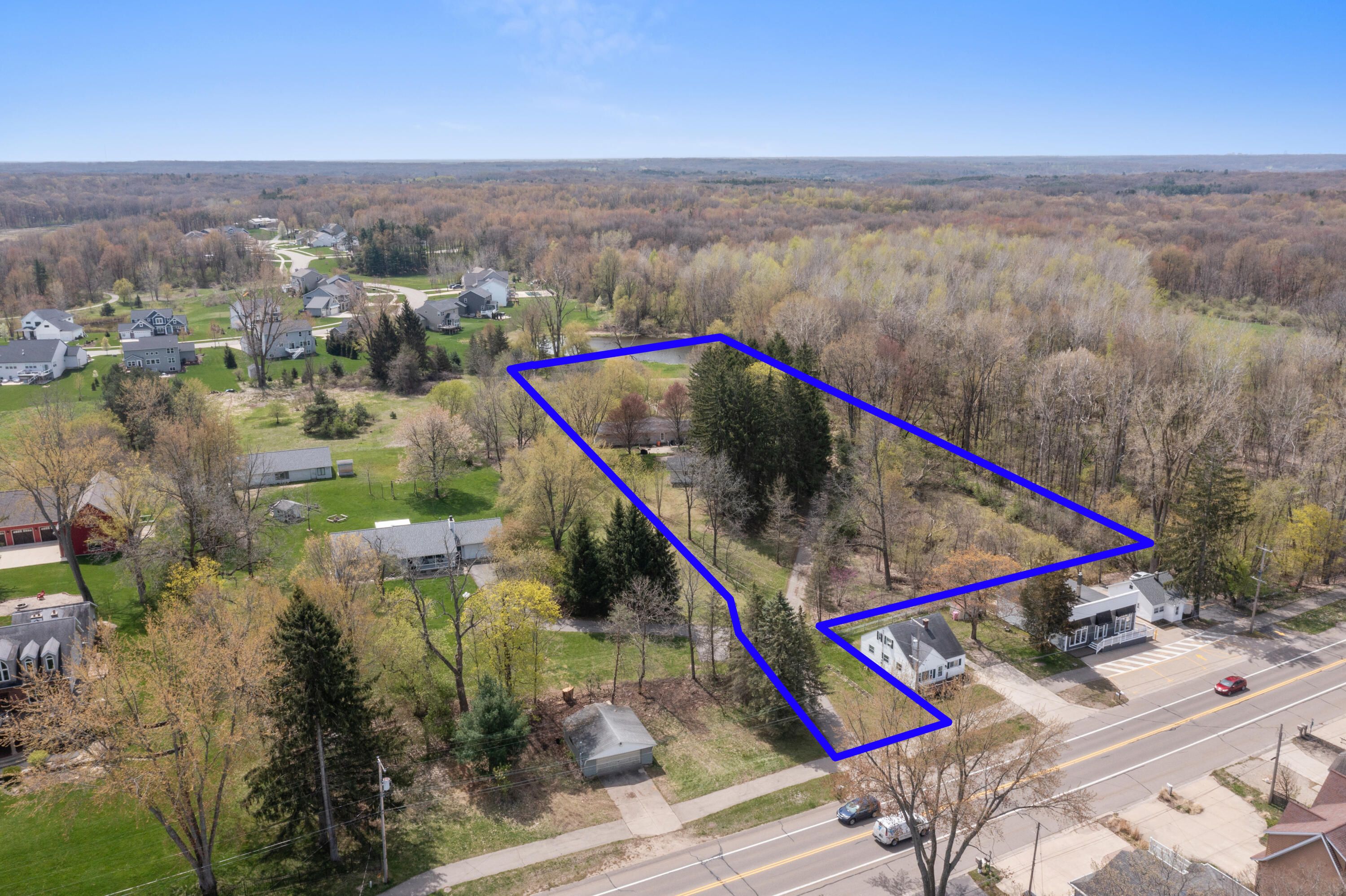 7210 Belding Road Northeast Rockford, MI 49341 - Photo 38 of 41 Plot line